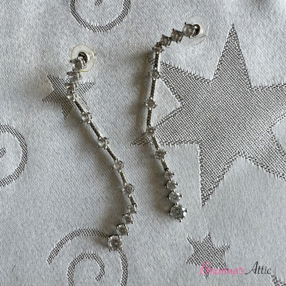 Novecento25 pendant earrings with cubic zirconia 92.5% Sterling Silver - Picture 7 of 9